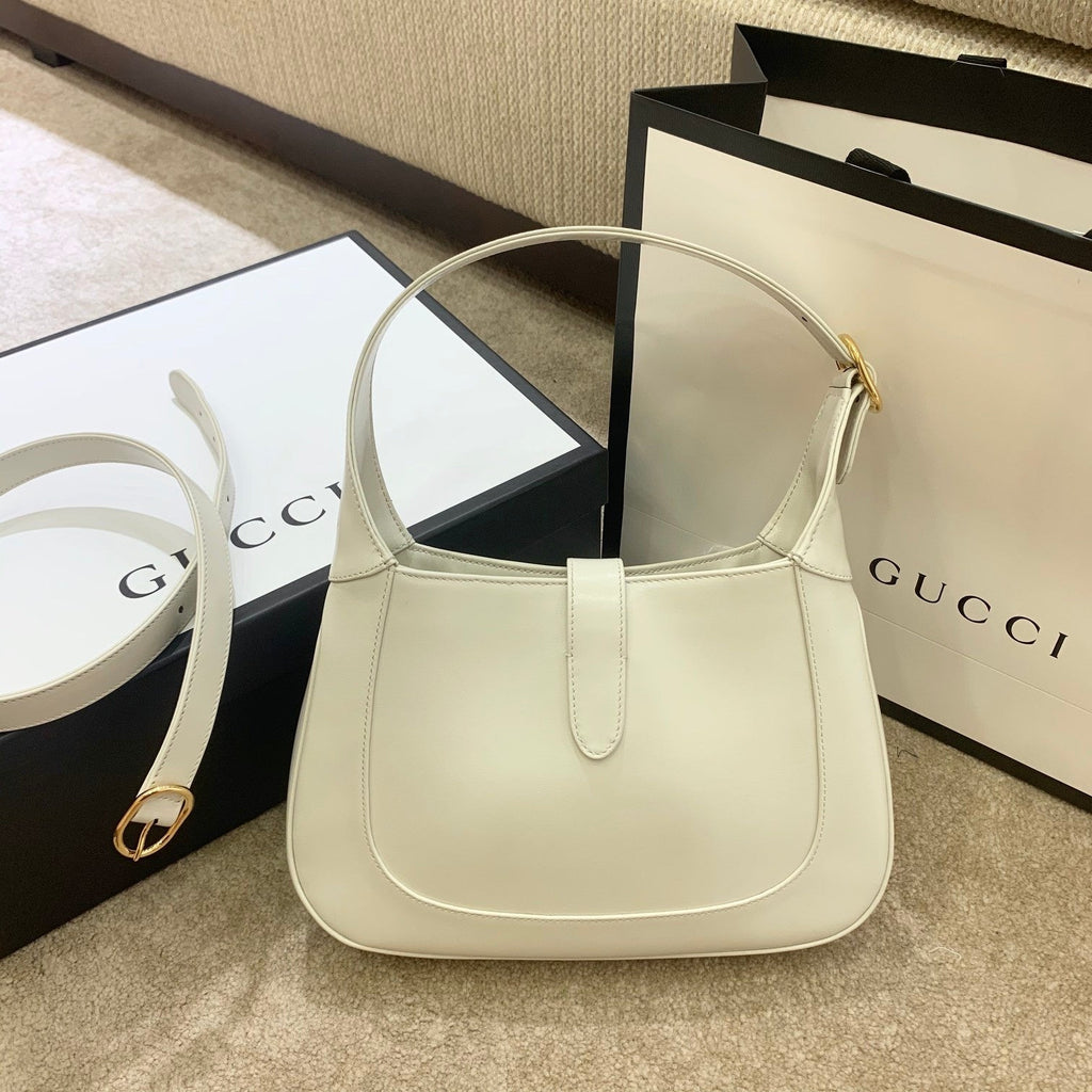 Glami Jackie 1961 Small Shoulder Bag White For Women 10.8in/27.5cm Glami 636709 10O0G 9022