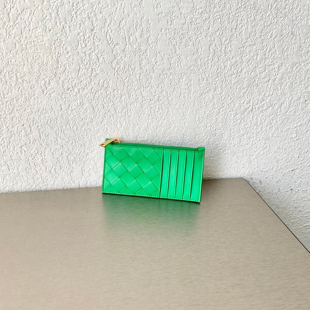 GLAMI Zipped Card Case Green, For Women, WomenÃƒÂ¢Ã¢â€šÂ¬Ã¢â€žÂ¢s Bags 5.5in/14cm 666939VCPP33722