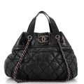 CHANEL In The Mix Tote Quilted Iridescent Calfskin Large