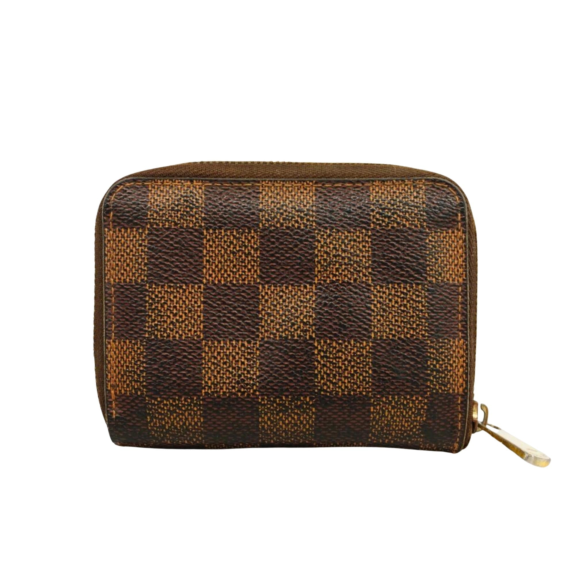 Louis Vuitton Zippy Coin Purse  Canvas Wallet  ()