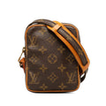 Louis Vuitton Monogram Mini Danube Shoulder Bag M45268 Brown PVC Leather  Louis Vuitton