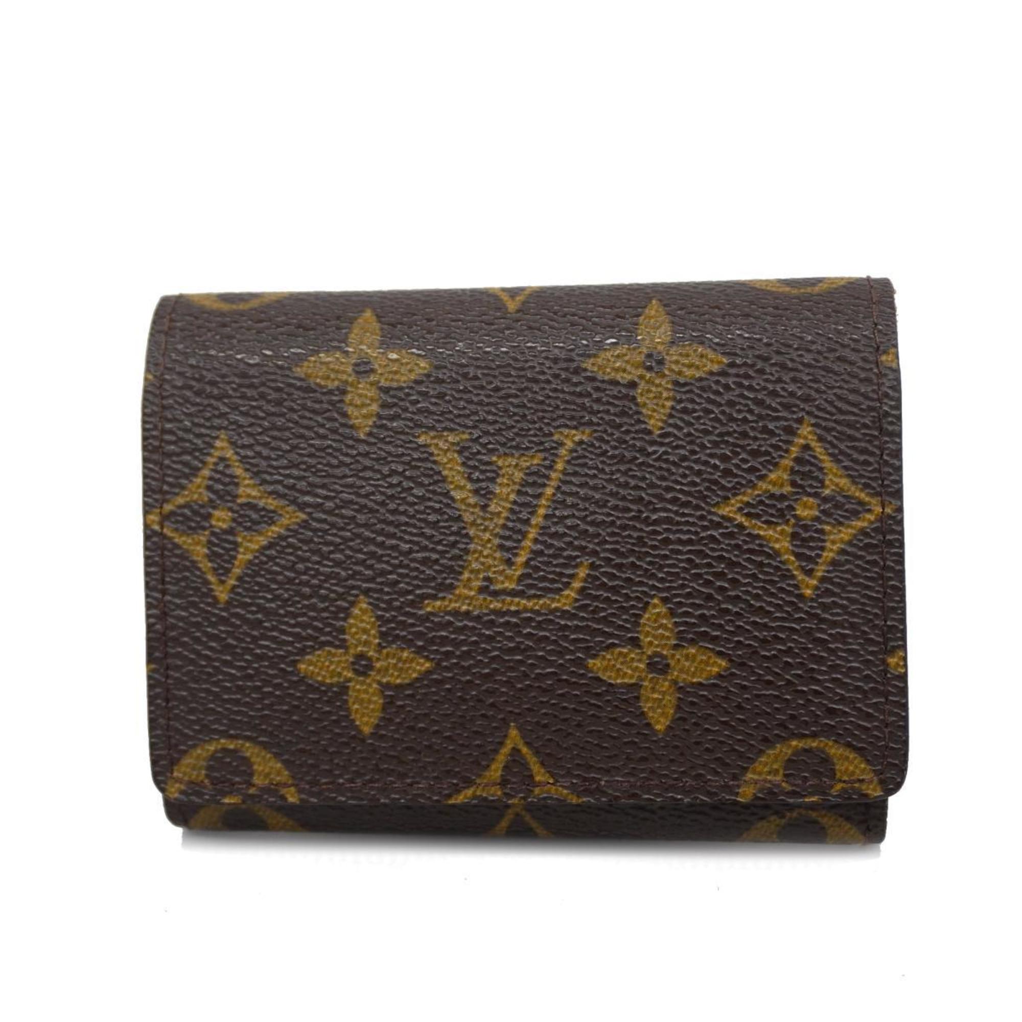Louis Vuitton Enveloppe Carte De Visite  Canvas Wallet  ()