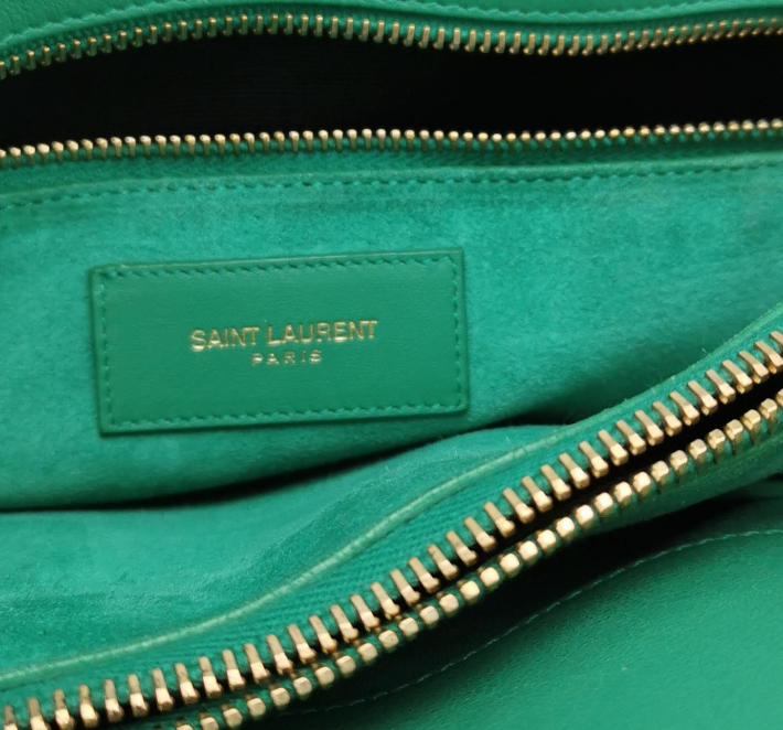 Preloved Saint Laurent Sac de Jour Small 32cm Green 24121478982980