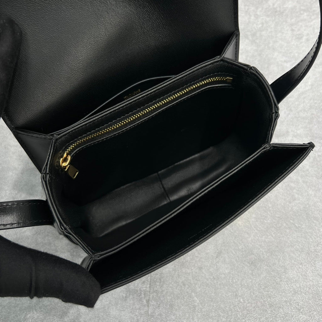 GLAMI Classique Cuir Triomphe Bag Black For Women 9in/22cmÃƒâ€šÃ‚Â 