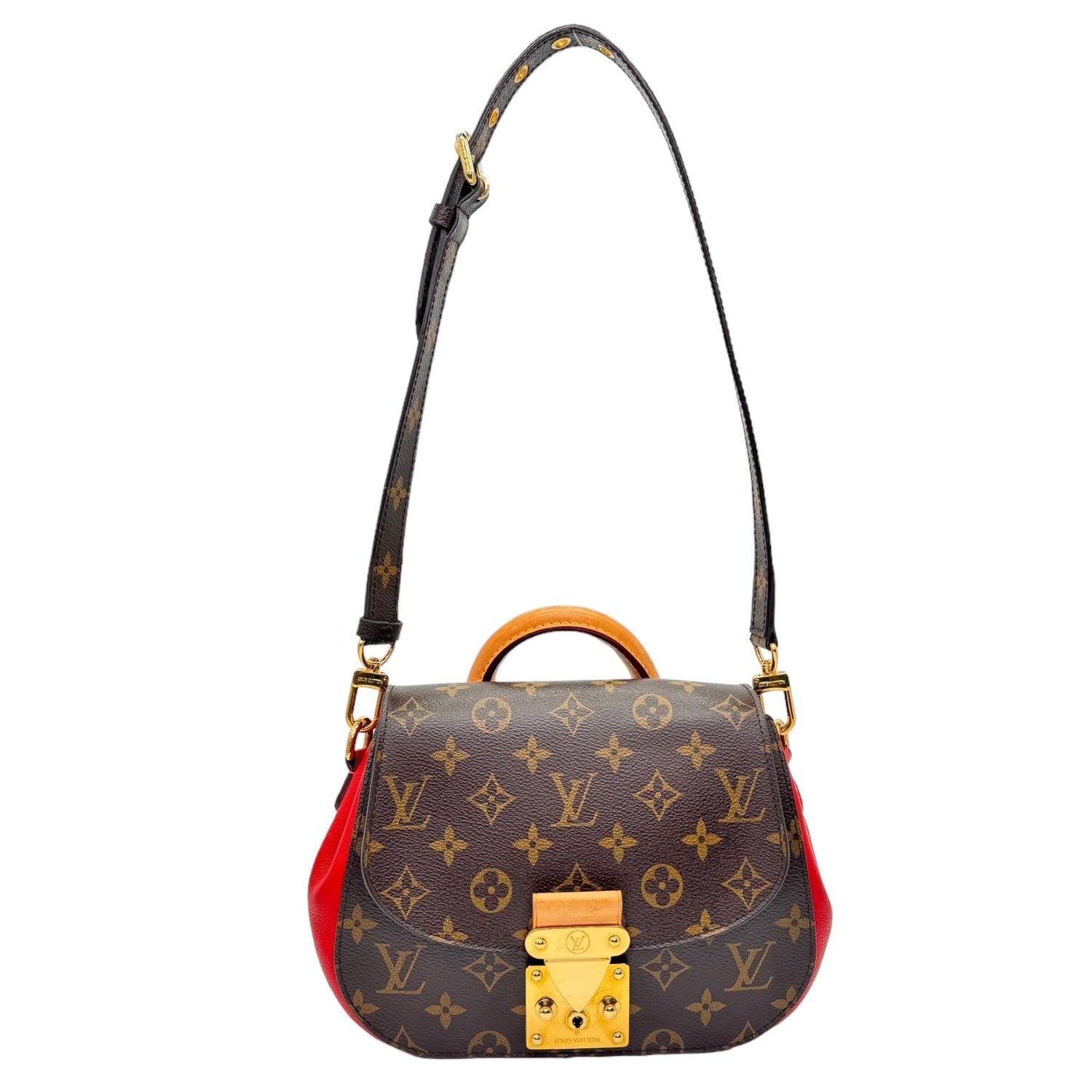 Louis Vuitton Monogram Eden MM Rouge Crossbody Bag
