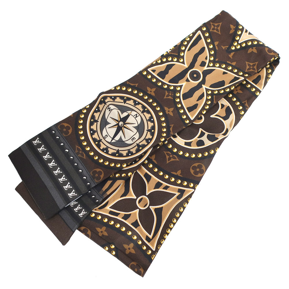 Louis Vuitton M70853 Brown  Monogram Silk 100% Fashion Women  Dress Little Other Only Console
