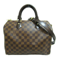 Louis Vuitton Louis Vuitton Speedy Bandrier 30 2w Shoulder Bag PVC Coated Canvas Damier  Brown N41367