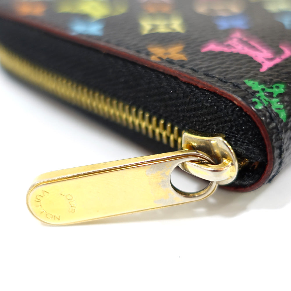 Louis Vuitton Zippy CoinParts Monogram MultiPment Wallet CoinCase  Noir Grenad Pink M93740