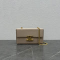 GLAMI Chain Box Triomphe Bag Beige For Women 9in/22cmÃƒâ€šÃ‚Â 