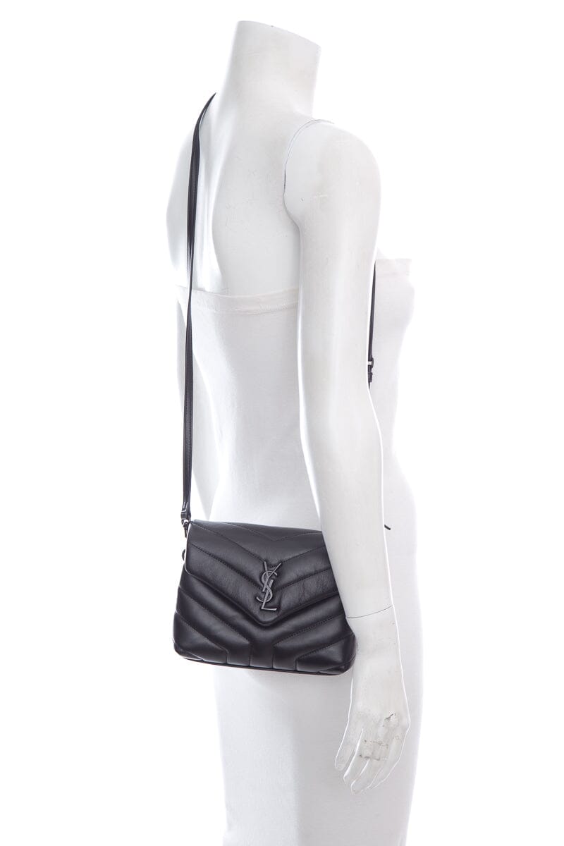 Saint Laurent Black Toy Lou Lou Cross-Body