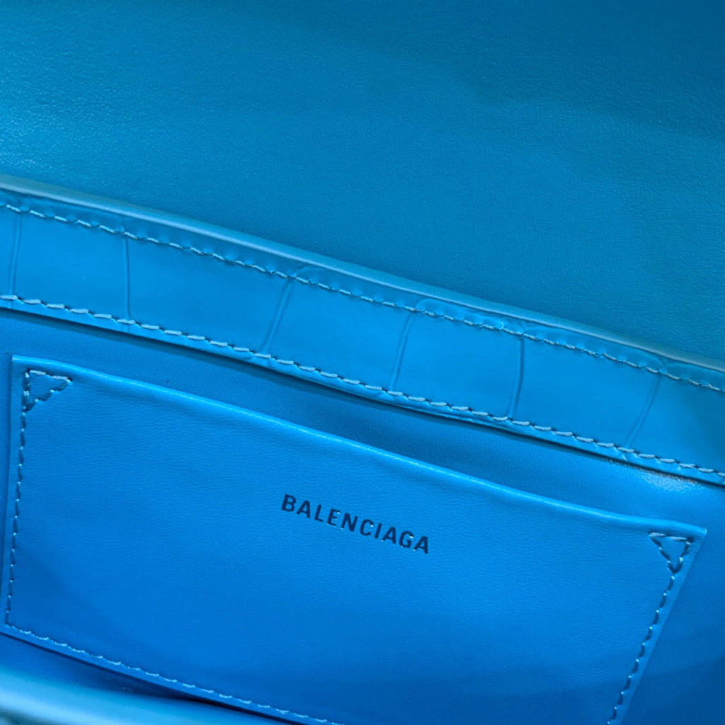 Balen XX Small GlamIap Bag Box Blue, For Women,  Bags 10.6in/27cm 6956452108Y4624