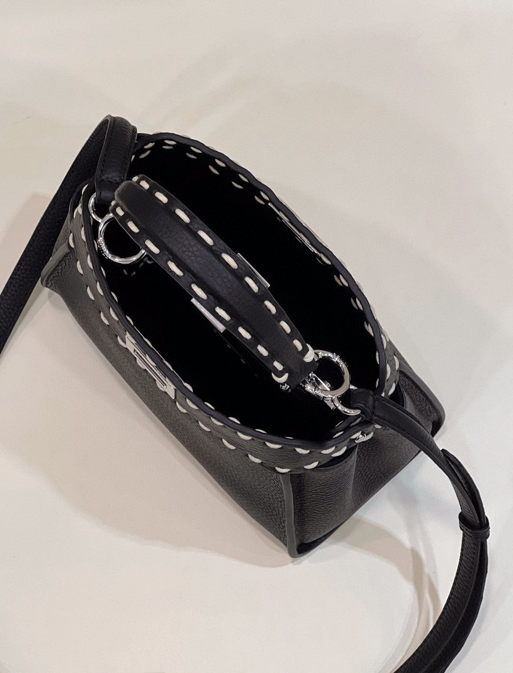 FI GlamI Small Black Bag For Woman 23cm/9in