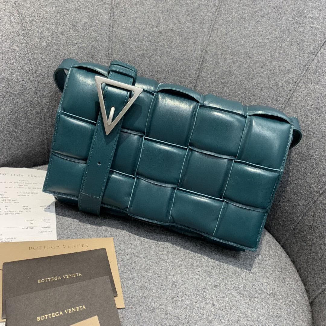 GLAMI Padded Cassette Bag For Women 10.2in/26cm In Blue 591970VCQR13118