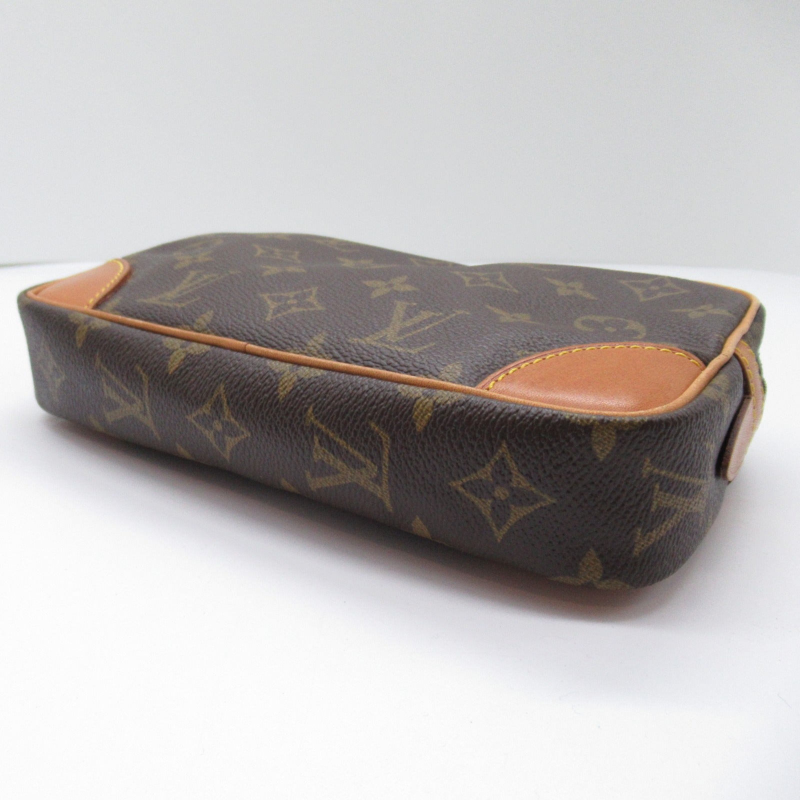 Louis Vuitton Louis Vuitton Marly Dragon PM Clutch Clutch Bag PVC Coated Canvas Monogram   Brown M51827
