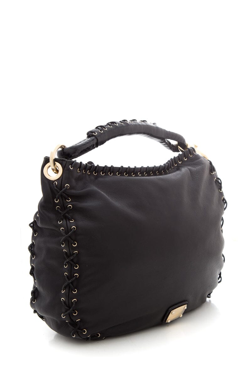 Jimmy Choo Black Leather Handbag