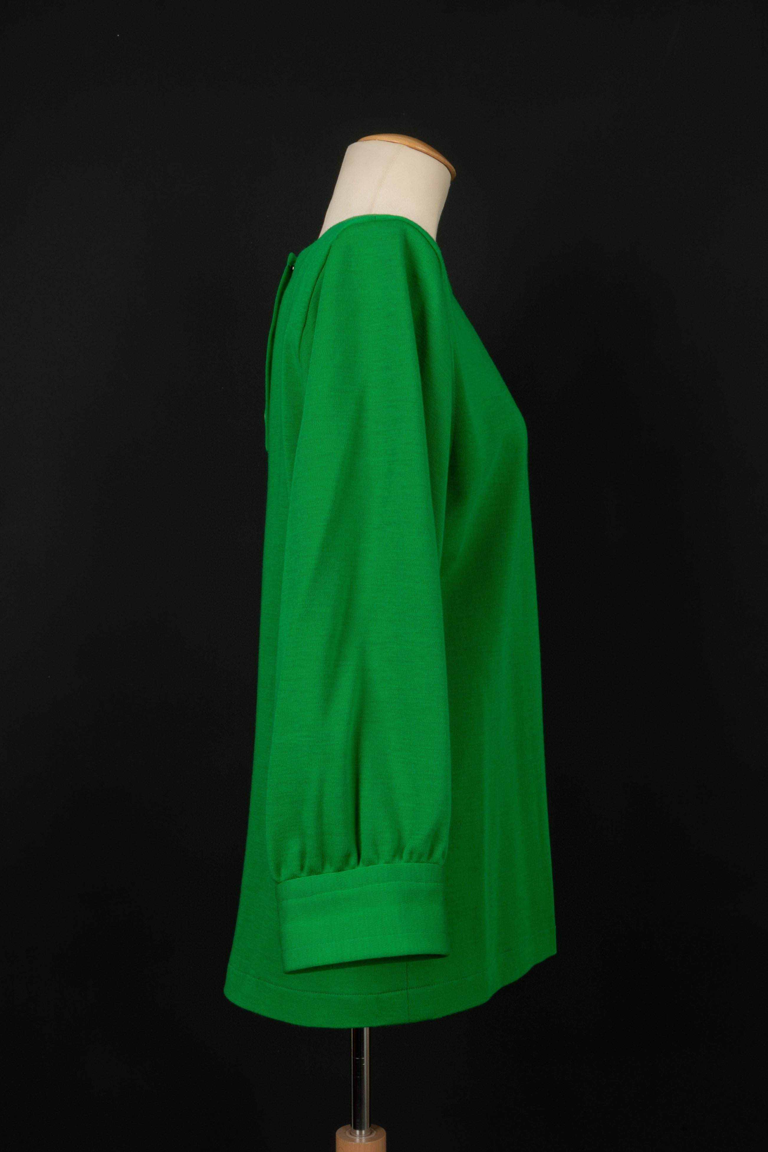 Haut vert Yves Saint Laurent Hiver 1987