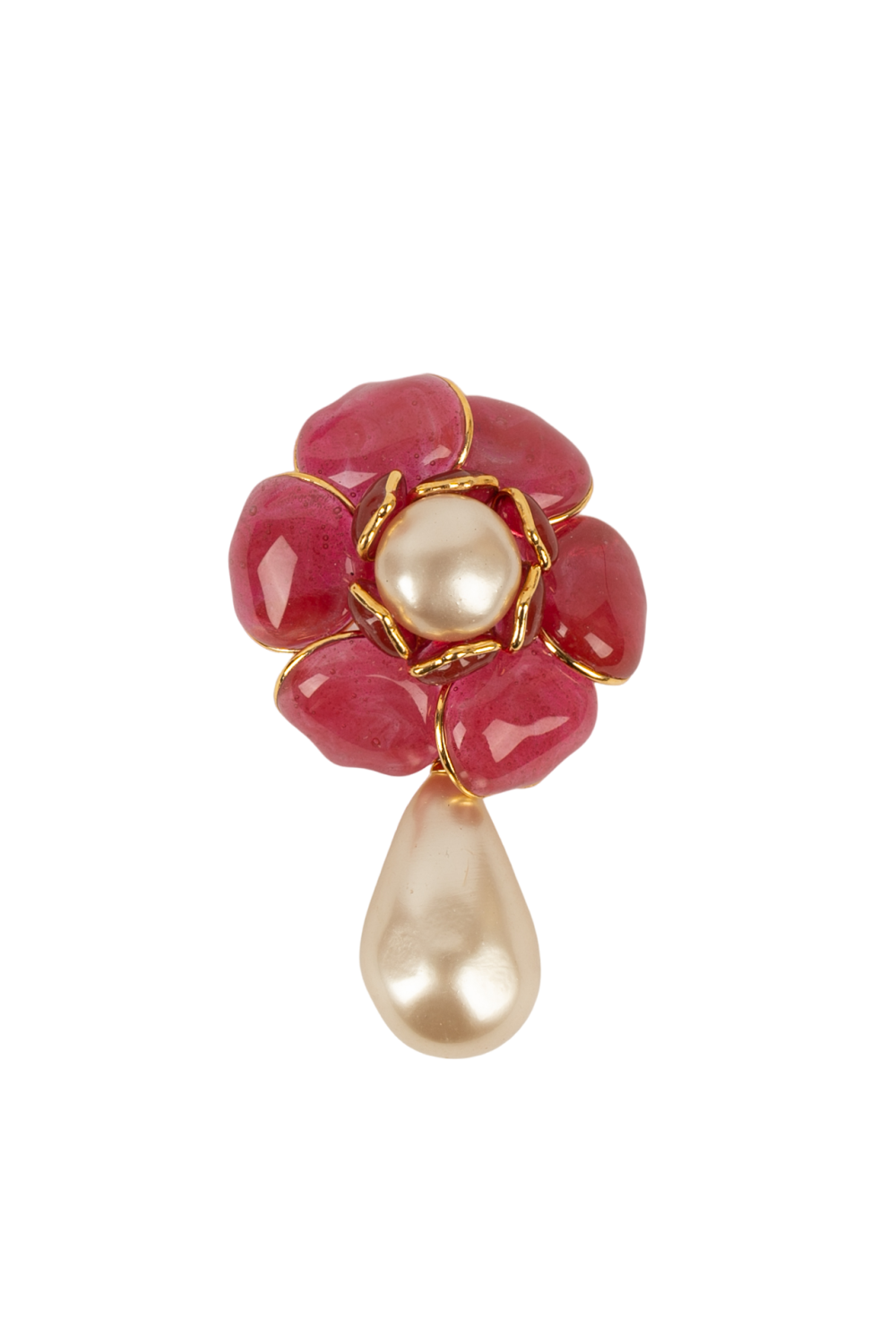 Broche / pendentif fleur Augustine