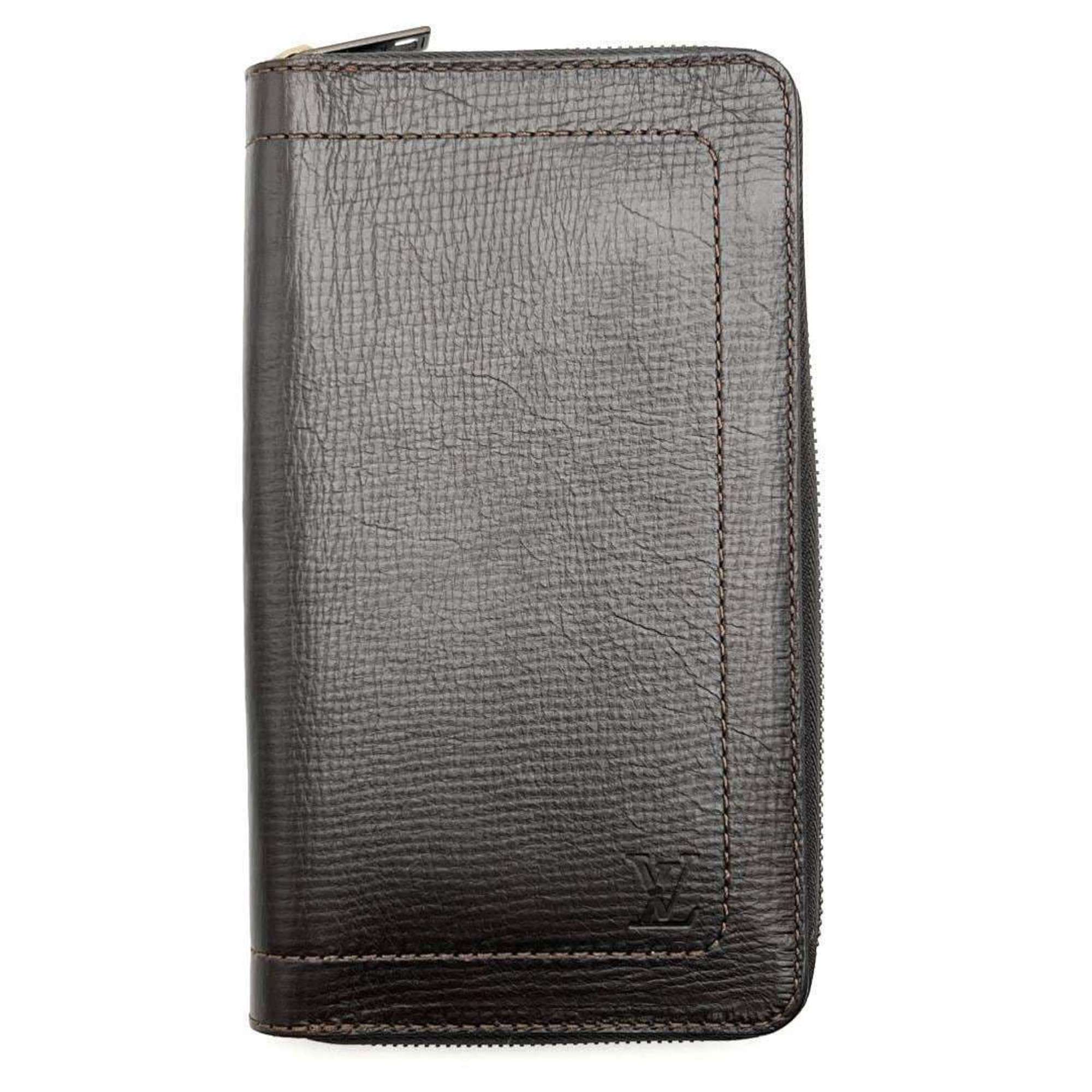 Louis Vuitton Zippy Organizer  Leather Wallet