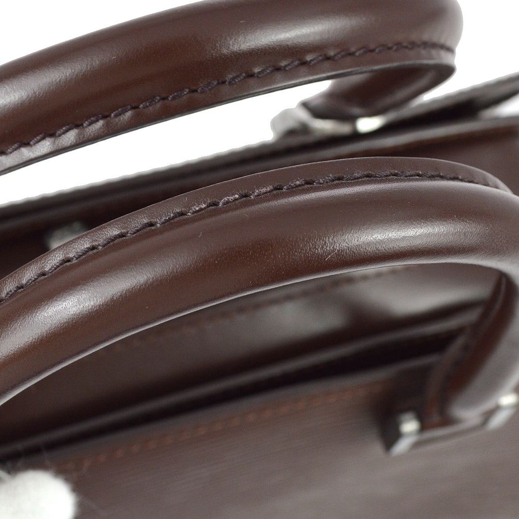 Louis Vuitton 2001 Epi Brown Pont Neuf Handbag M5205D