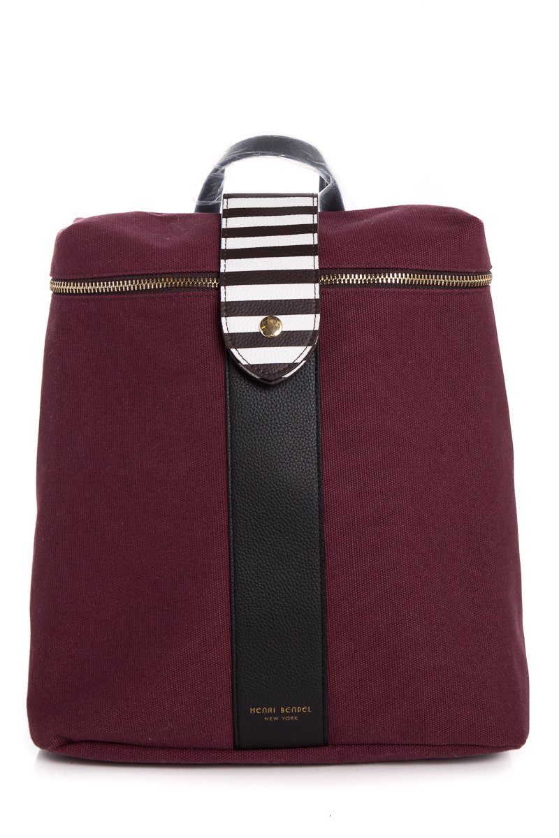 Henri Bendel Maroon Limited Edition Backpack