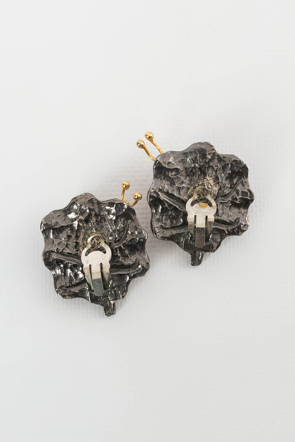 Boucles d'oreilles escargot en mÃƒÆ’Ã‚Â©tal