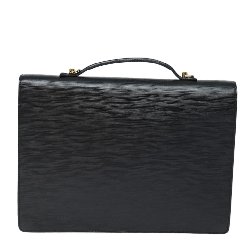 Louis Vuitton Porte Documents  Leather Briefcase Bag