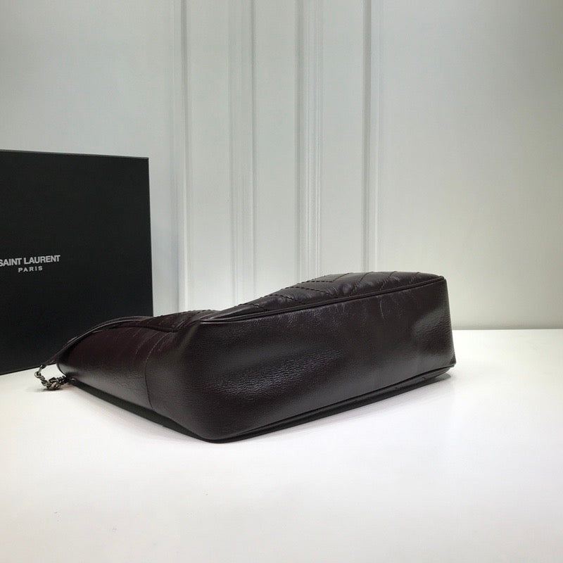GLAMI Niki Shopping Bag Burgundy For Women 13.8in/35cm YSLÃ‚Â 