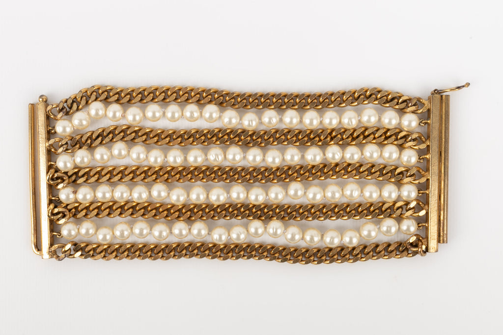 Bracelet de perles nacrÃƒÆ’Ã‚Â©es Chanel