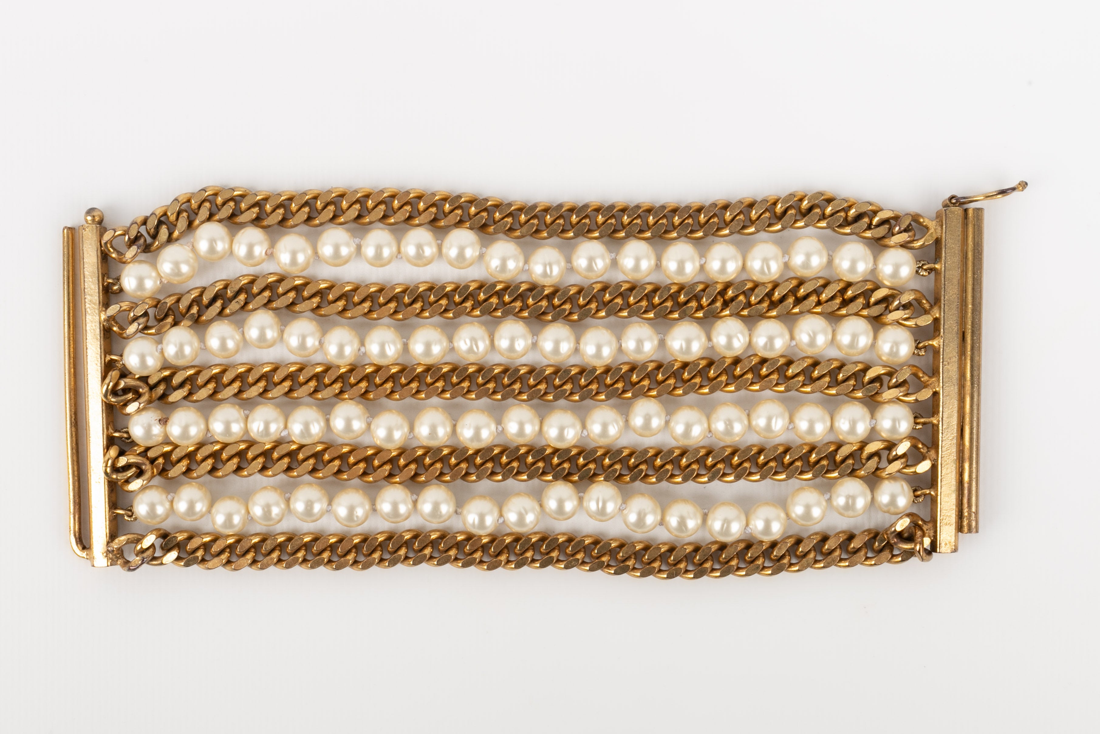 Bracelet de perles nacrÃƒÆ’Ã‚Â©es Chanel