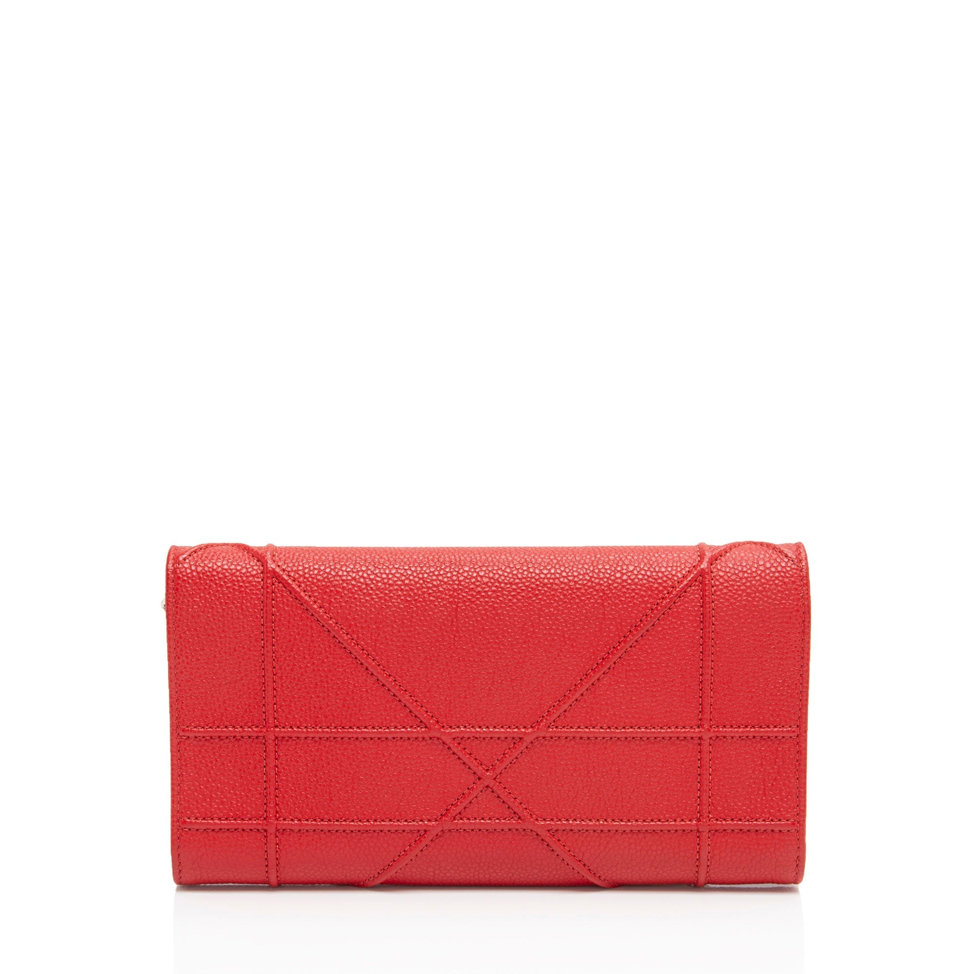 Dior Calfskin Diorama Wallet on Chain Clutch
