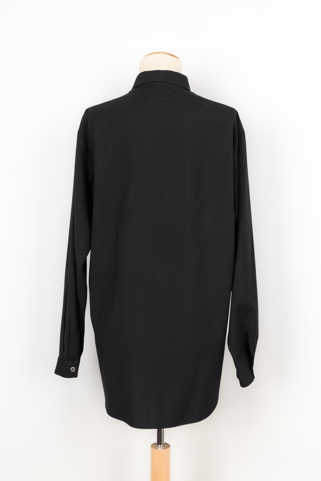 Chemise noire Yamamoto