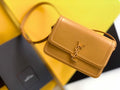 GLAMI Solferino MeGLAMIum Satchel Bag In Box Brown For Women 9in/23cm YSL 6343050SX0W2357