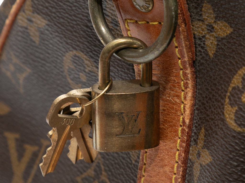 Brown Louis Vuitton 1989 Keepall Bandouliere 45 Bag