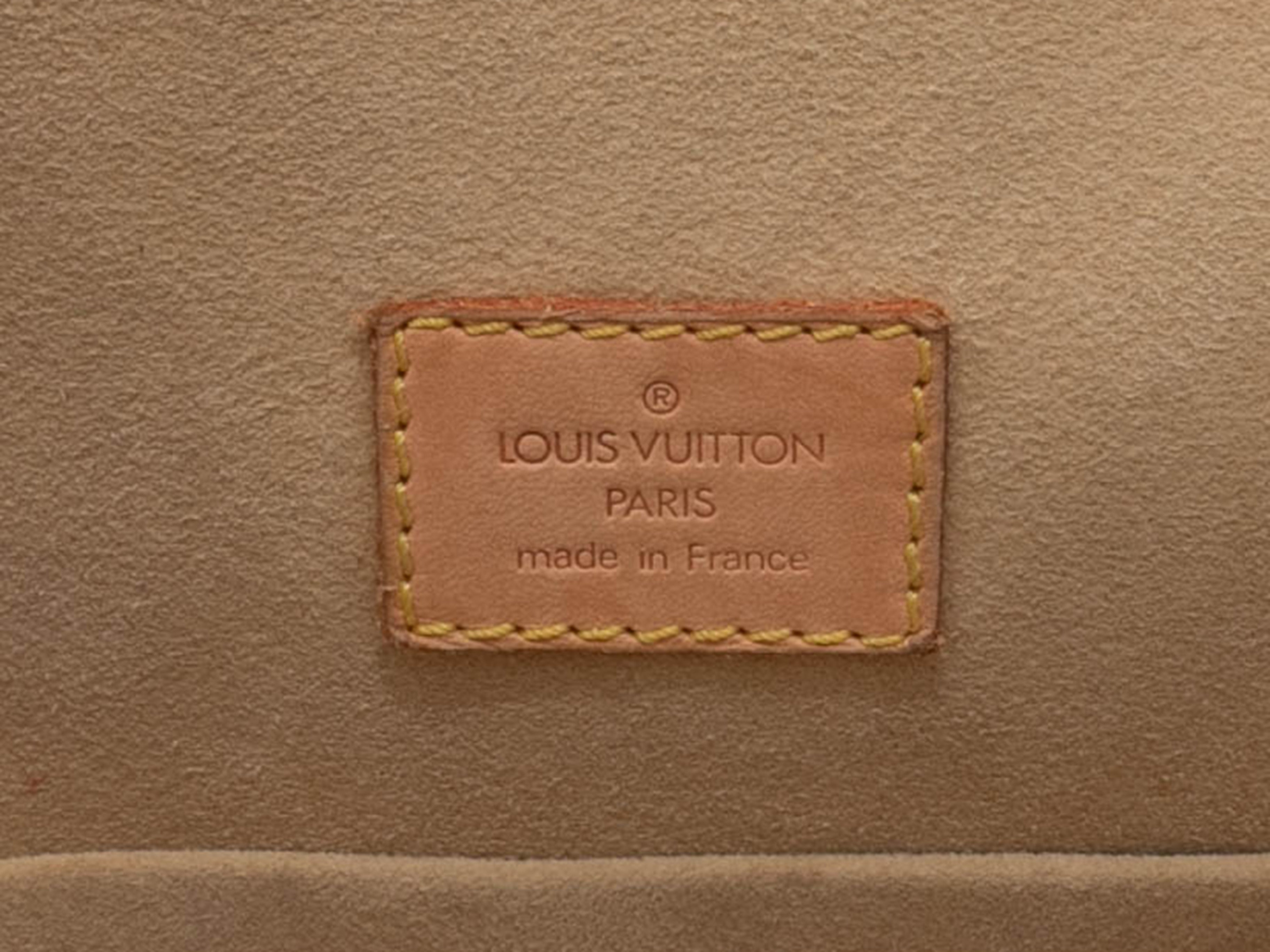 Brown Louis Vuitton Monogram Hudson PM Bag