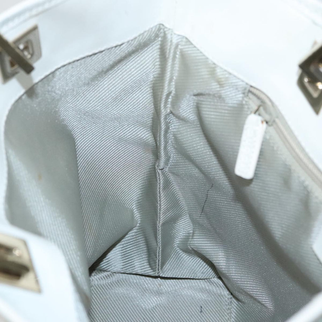 GUCCI GG Canvas Hand Bag Light Blue Gold 002 1099 100023
