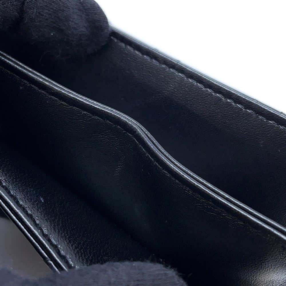 CHANEL Chain wallet BlackAP2163 Lambskin