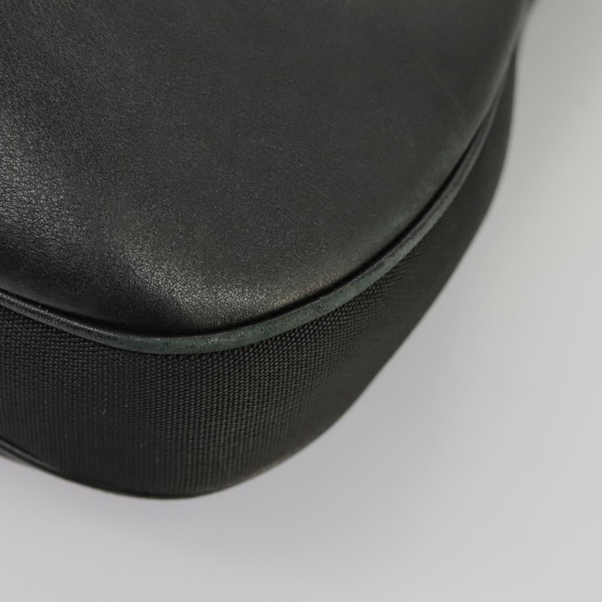 GUCCI Shoulder Bag Leather Black Silver 001 3341 3444 100048