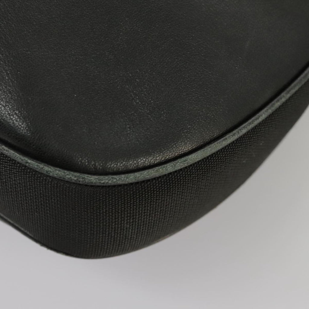 GUCCI Shoulder Bag Leather Black Silver 001 3341 3444 100048