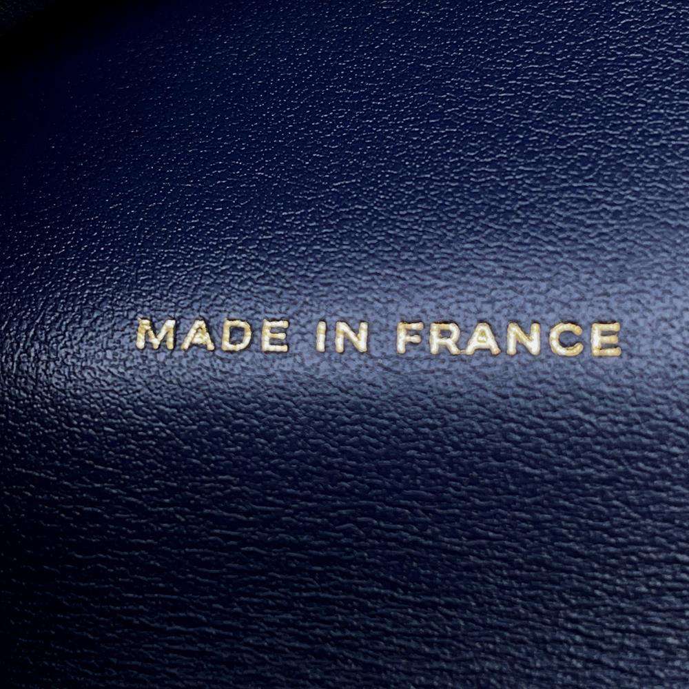 CHANEL Matelasse Classic Small Flap Wallet NavyAP0231 Caviar Leather