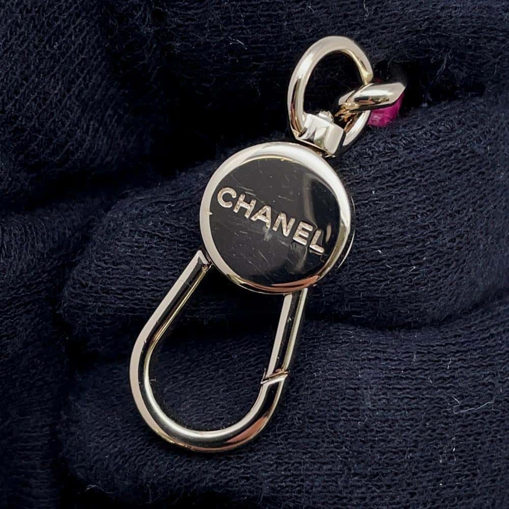 CHANEL 2way Backpack Shoulder Bag Fuschia PinkAP3753 Caviar Leather