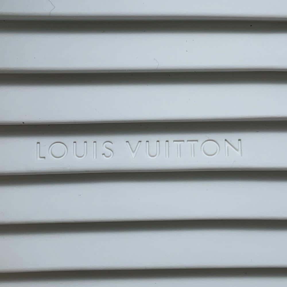 LOUIS VUITTON LV Escale Time Out Line Sneakers Blue Monogram Size 36