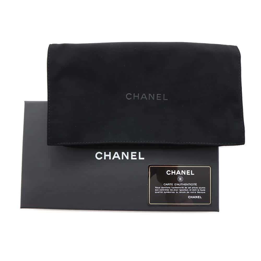 CHANEL Classic long flap wallet BeigeAP0241 Caviar Leather