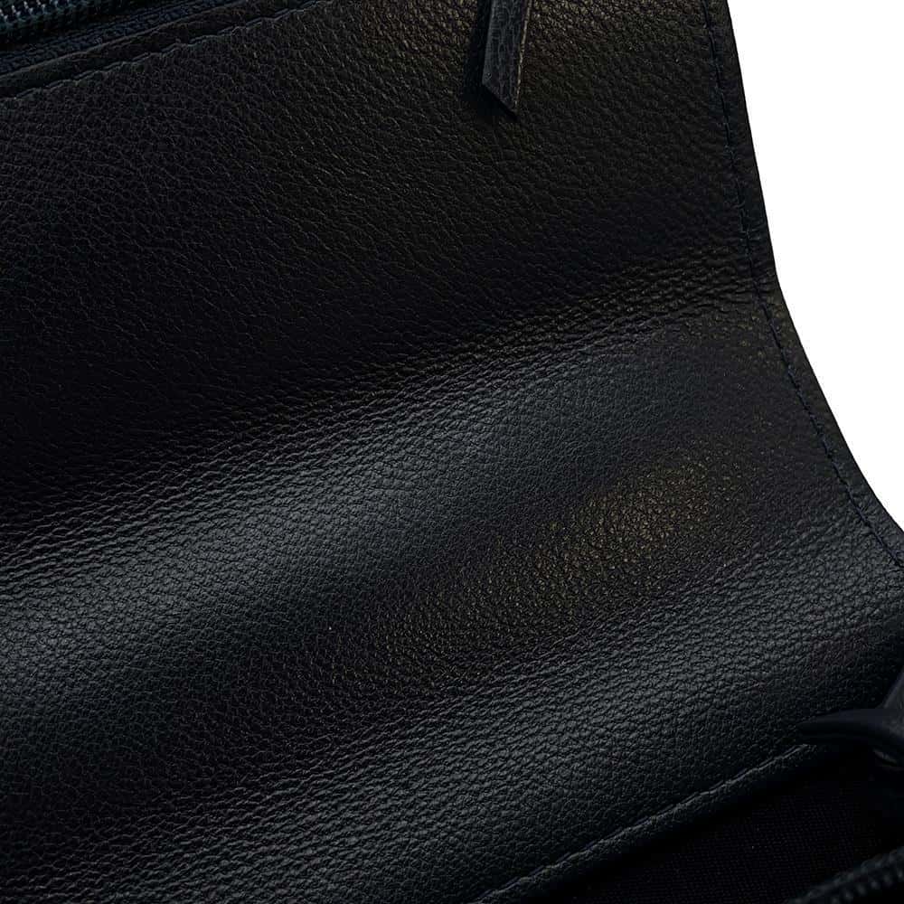 CHANEL CHANEL19 Flap Chain Wallet NavyAP0957 Lambskin