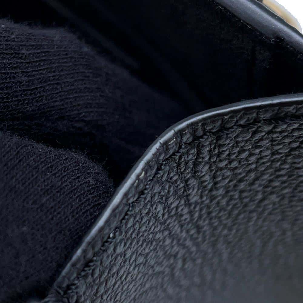 LOUIS VUITTON Petit Sac Plat NoirM81416 Monogram Empreinte Leather