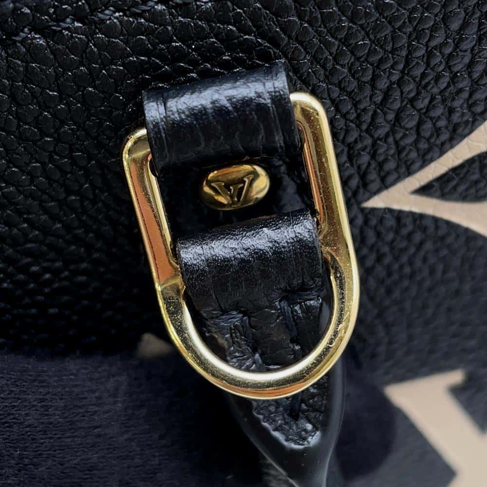LOUIS VUITTON Petit Sac Plat NoirM81416 Monogram Empreinte Leather