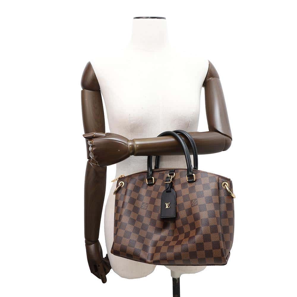 LOUIS VUITTON Odeon Tote Noir N45282 Damier Size PM