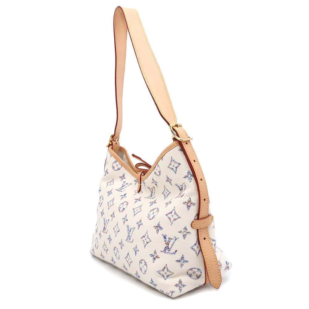 LOUIS VUITTON Carryall NM Off-white M24707 Monogram / Jacquard Size PM