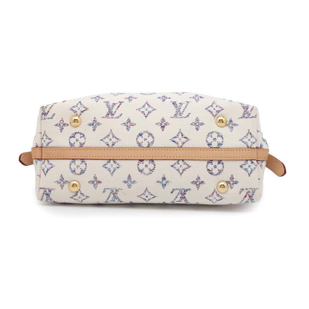 LOUIS VUITTON Carryall NM Off-white M24707 Monogram / Jacquard Size PM