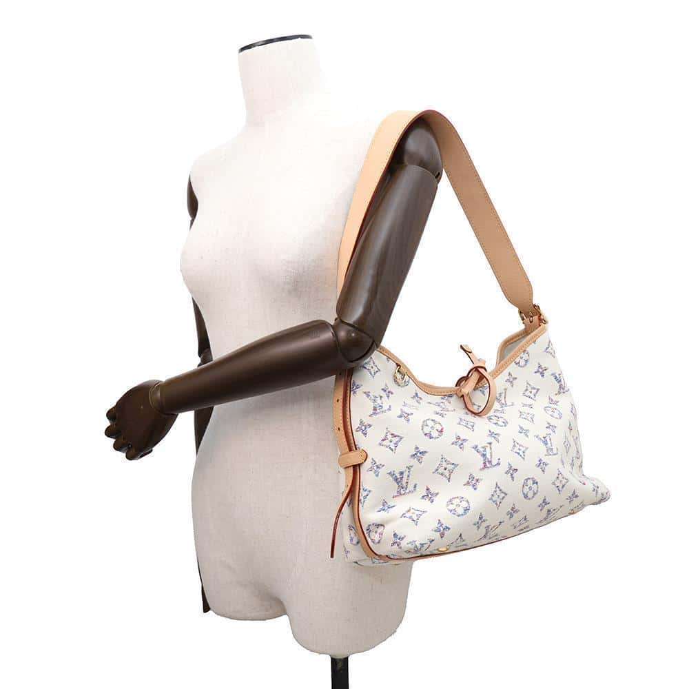 LOUIS VUITTON Carryall NM Off-white M24707 Monogram / Jacquard Size PM