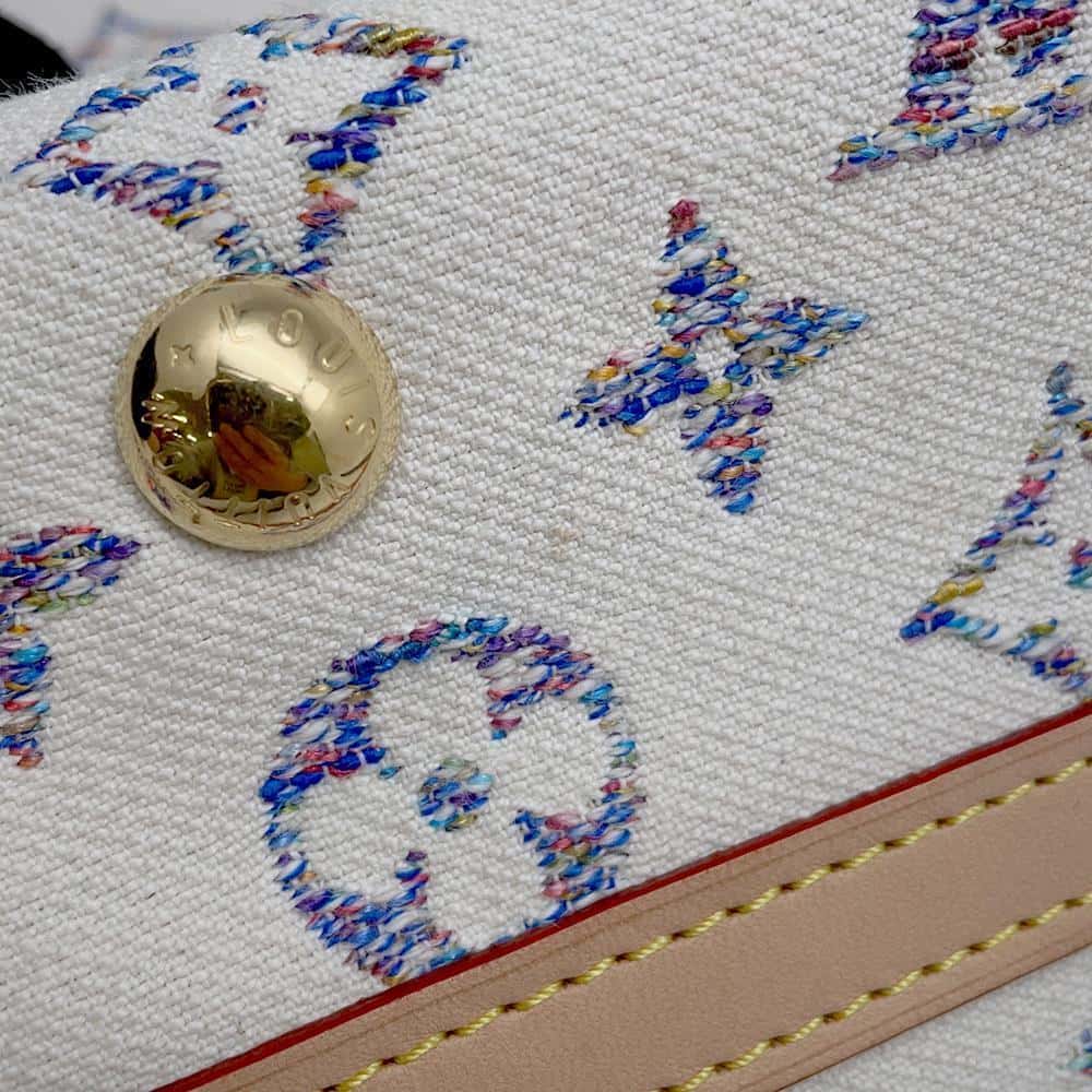 LOUIS VUITTON Carryall NM Off-white M24707 Monogram / Jacquard Size PM